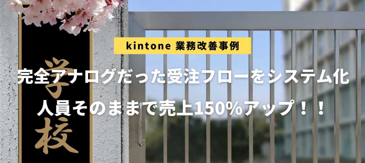 kintone業務改善事例：三杉株式会社（ミスギ学校服）様